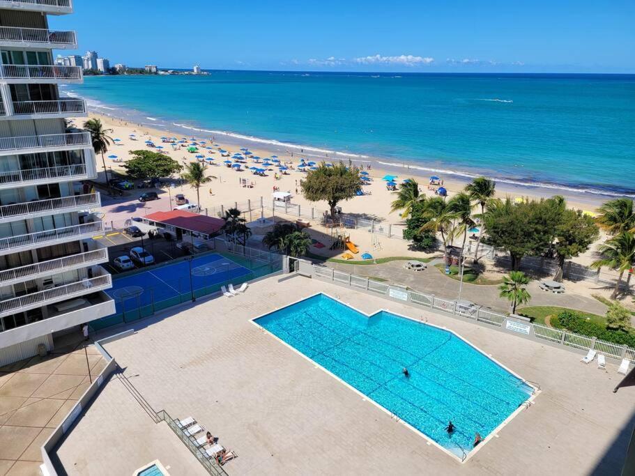 Coral Beach Studio W/ Ocean View سان خوان المظهر الخارجي الصورة